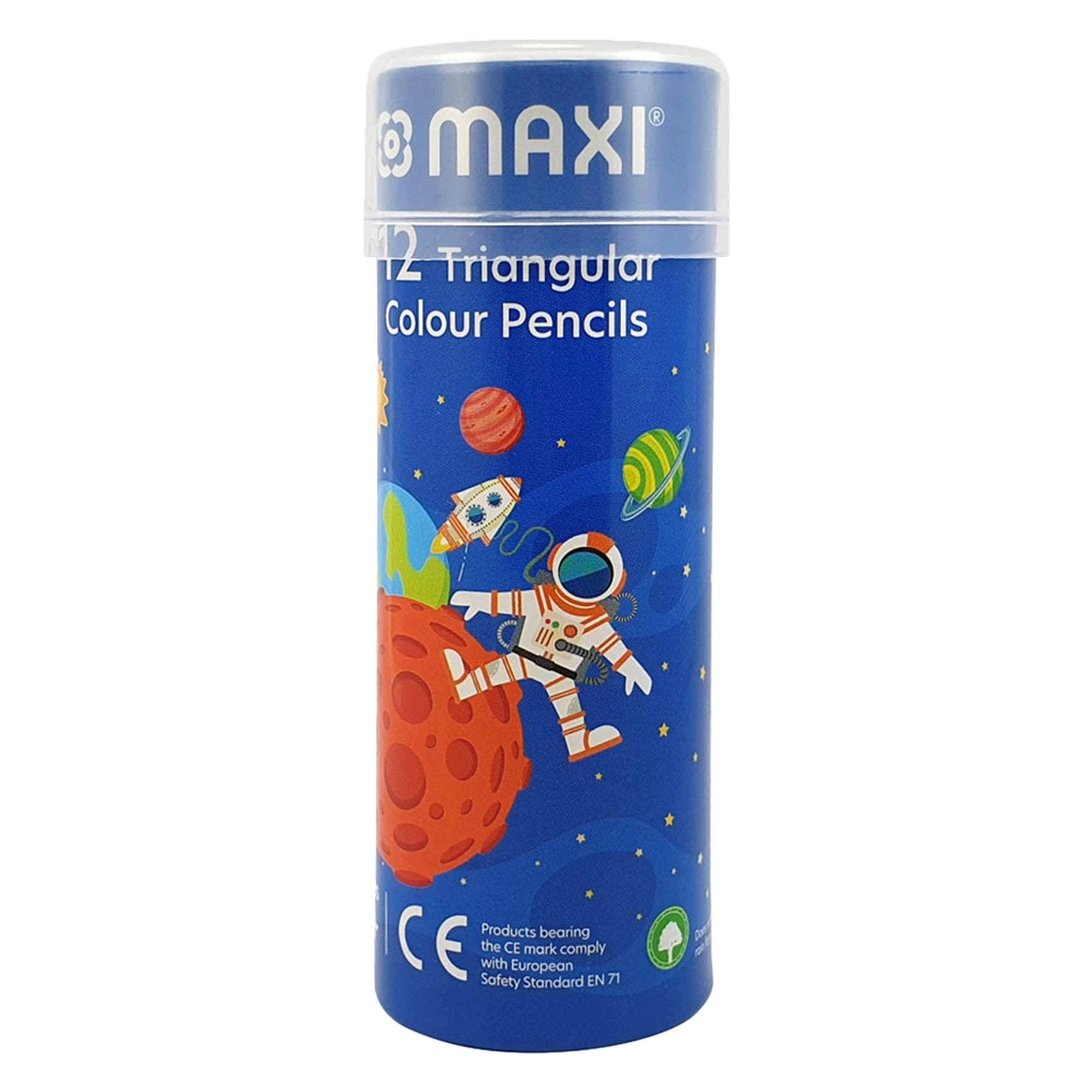 Maxi Colour Pencils - 12 PCS