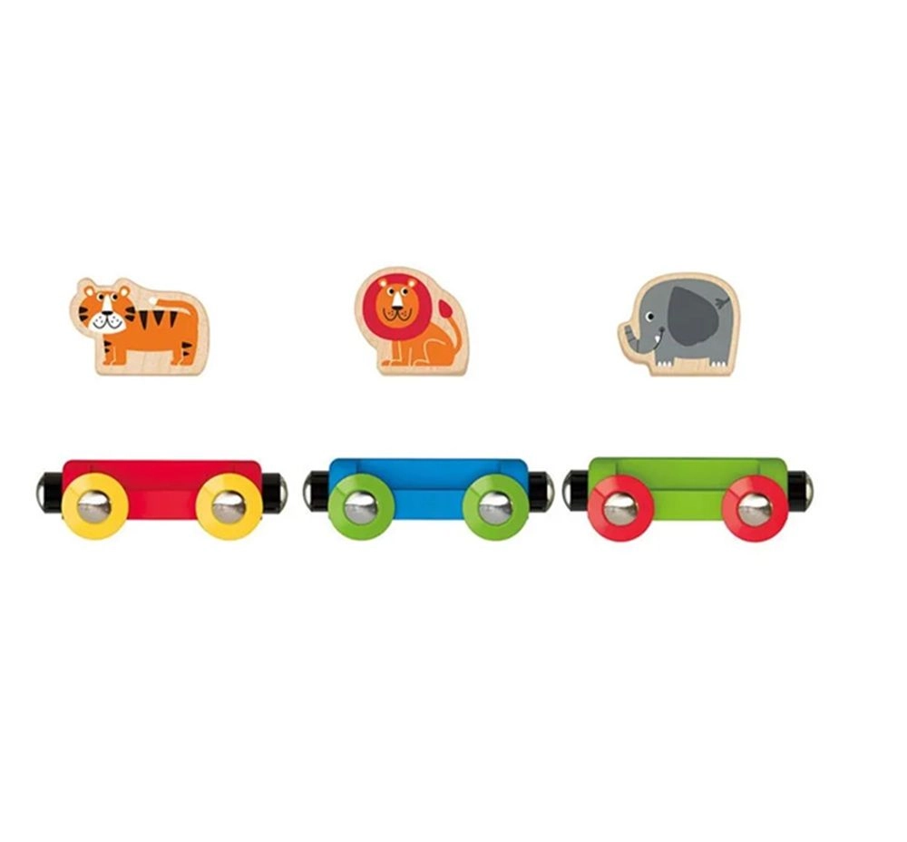 Jungle Journey Train - 18 Months Six-piece