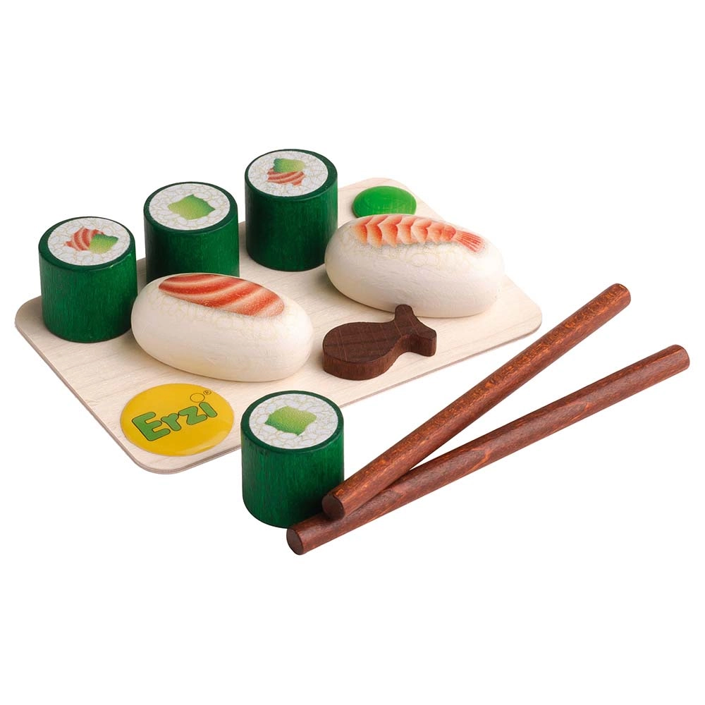 Erzi Wooden Sush Toys - 11 pcs (TBOX-16145)