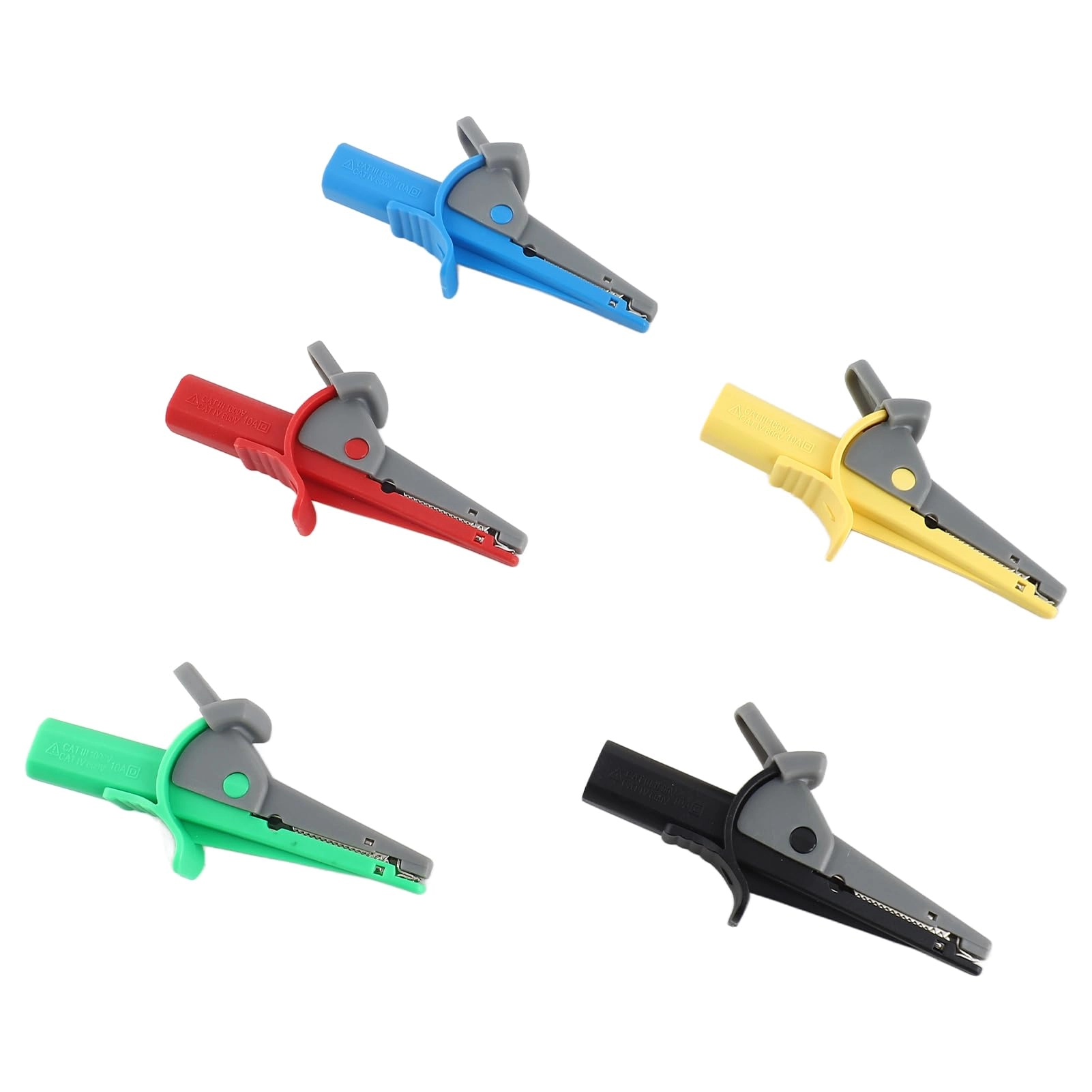 Yechiry Battery Electrical Test Clamp/Holder - 10A 600V 4mm