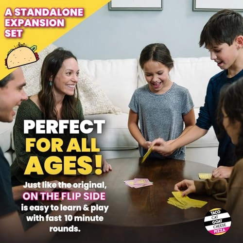 Taco Cat Goat Cheese Pizza On The Flip Side - English 8 years and up 1 Adult,Teen,Kid English