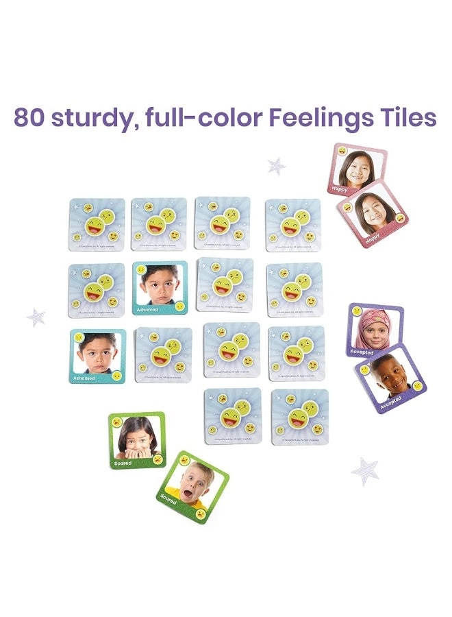 Express Your Feelings Memory Match Game - 5 - 12 years 80 pieces