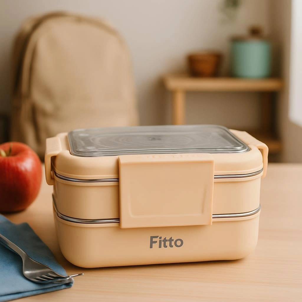 Insulated Stainless Steel Lunch Box - Assorted Colors