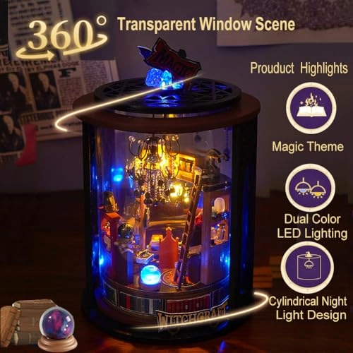 Magic House - 3D Mini Dollhouse Musical Movement