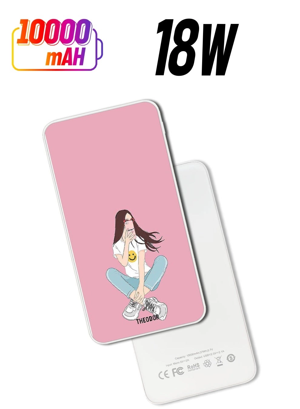 Theodor EX_PPBA527 - 10000 mAh 18W