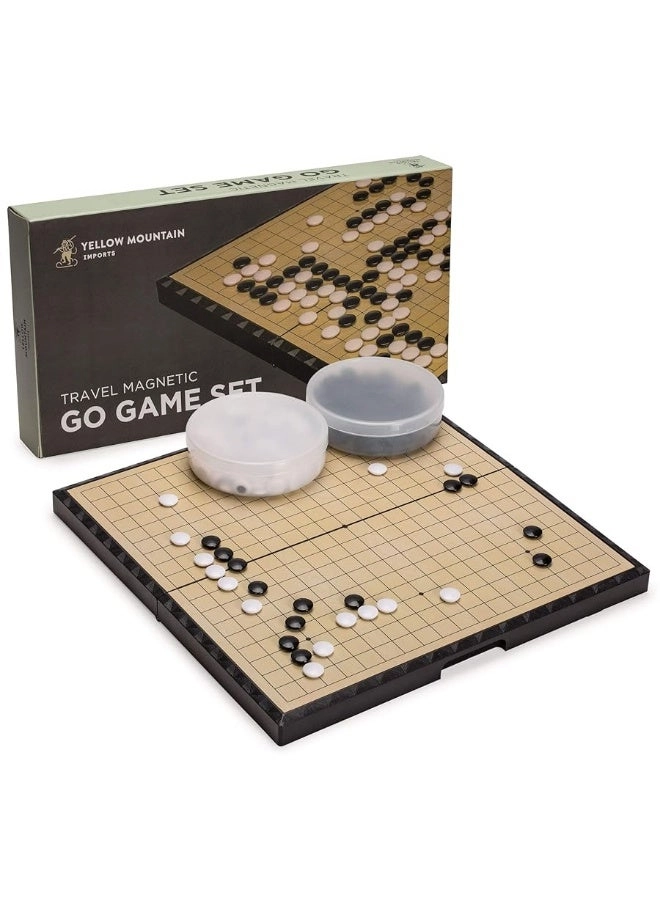 Go Game Set - Magnetic Single Convex Stones