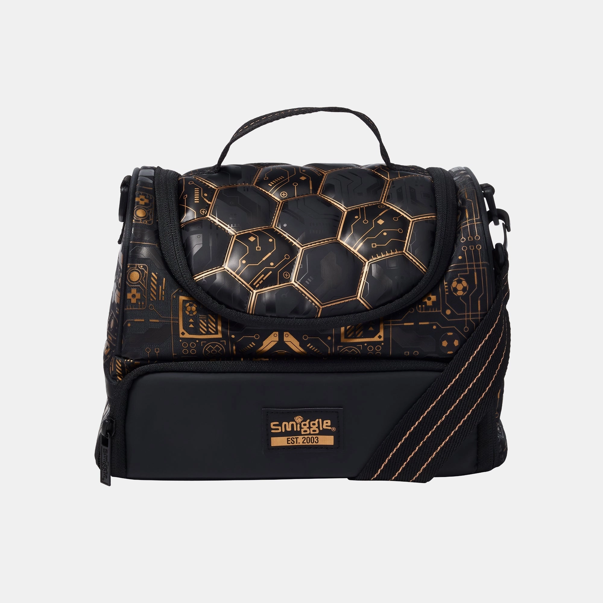 Smiggle Livewire Double Compartment Lunchbox - 6.5 L