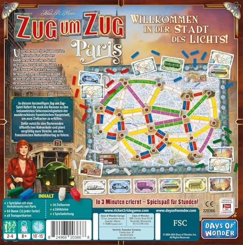 Zug um Zug: Paris (German)