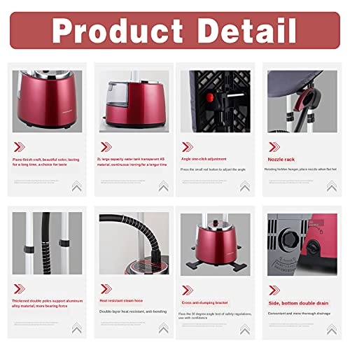 Garment Steamer - 2000W 2.2L 45S Fast Heating