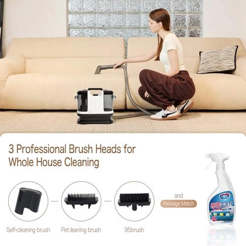 Portable Deep Cleaner - Manual 450W