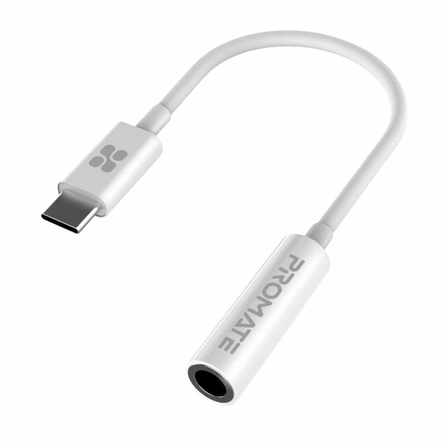 Promate USB-C to 3.5 mm Headphone Jack Adapter - .03 m