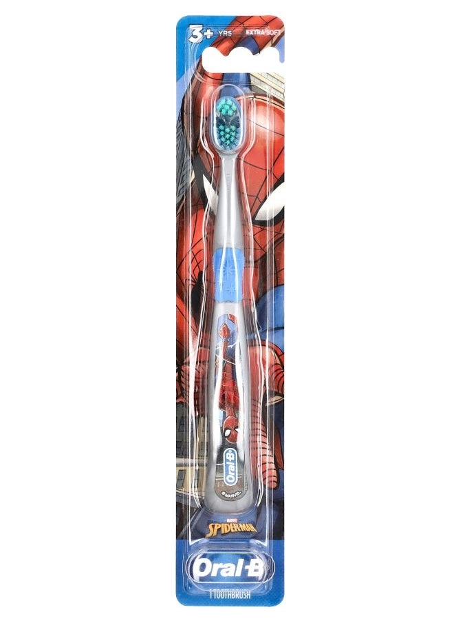 Oral-B Toothbrush - Extra Soft Spiderman 3+ Years