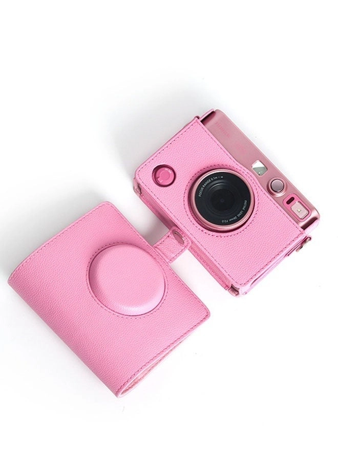 Mini EVO - Hybrid Instant + Camera Case - Pink + Mini Film Sheets - 20 + microSD Card - 32GB