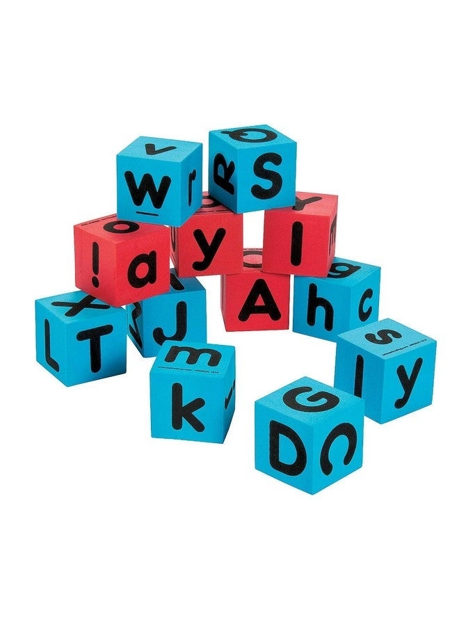 Alphabet Dice Uppercase and Lowercase Letters - 12 pieces