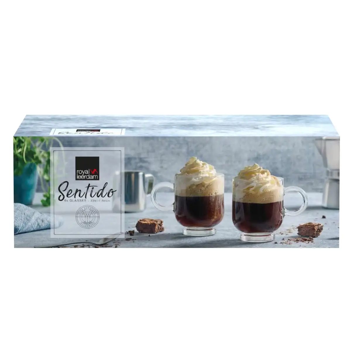Orchid Sentido Cappuccino Mug - 6 pcs - 220 ml