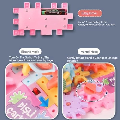 Generico Electric Gear Toy - 3 years+