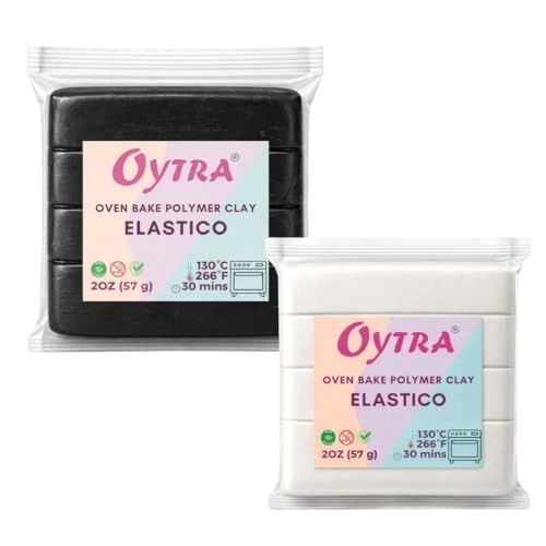 Oytra ELASTICO SERIES - Polymer Clay 57g 56g 2pcs.