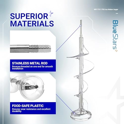 WR17X11705 Ice Maker Auger - General Electric Hotpoint