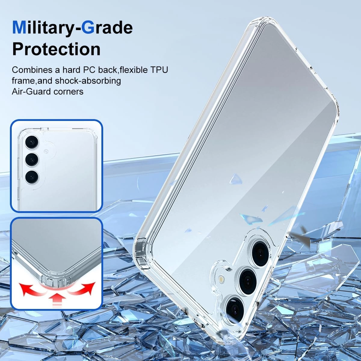 Lucid Clear Case for Samsung Galaxy S25