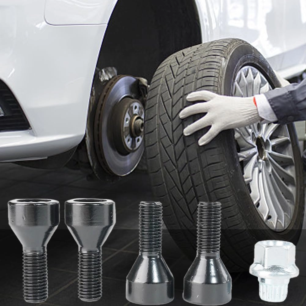 Locking Wheel Bolts Nuts Set - 26mm M14