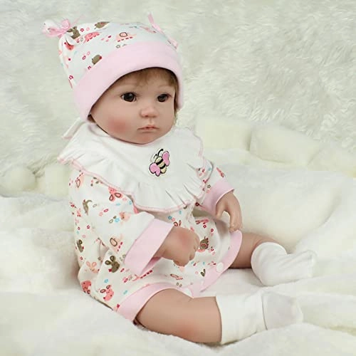 Reborn Baby Doll - 18 Inch 45cm Soft Vinyl Girl