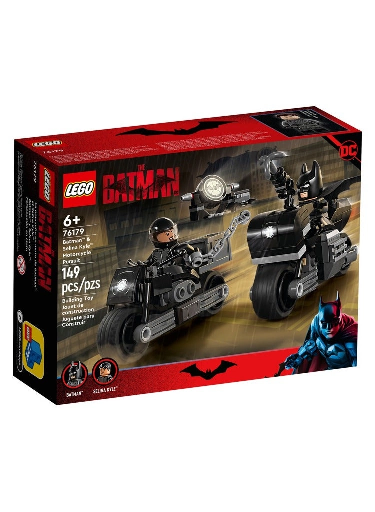DC Batman Batman and Selina Kyle Motorcycle Pursuit (76179)