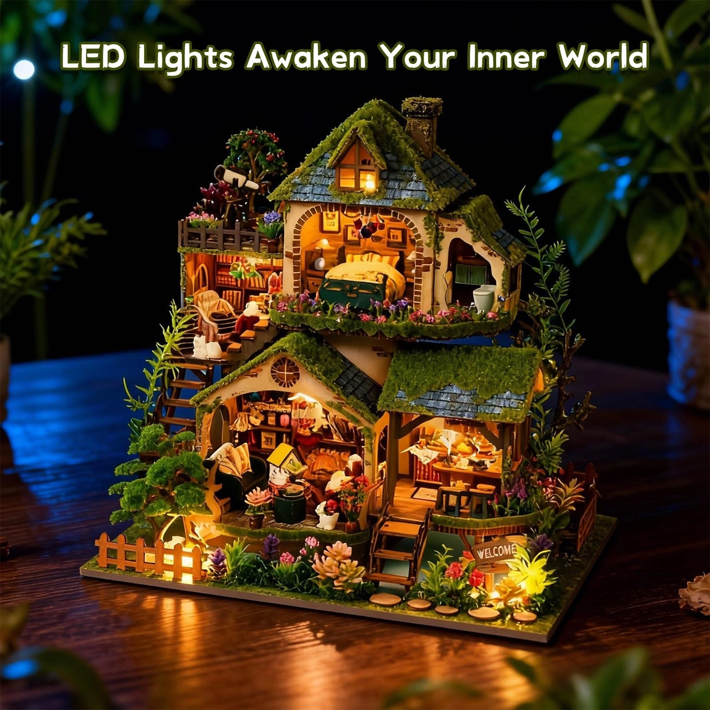 Miniature House Kit - Forest Cottage