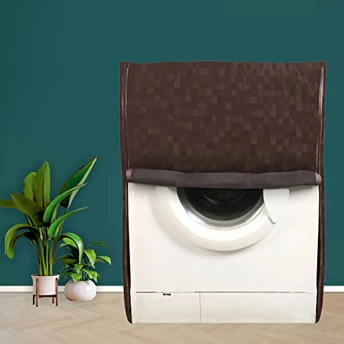 PVC Waterproof Front Load Washing Machine Cover - 5KG to 7.5KG Blue