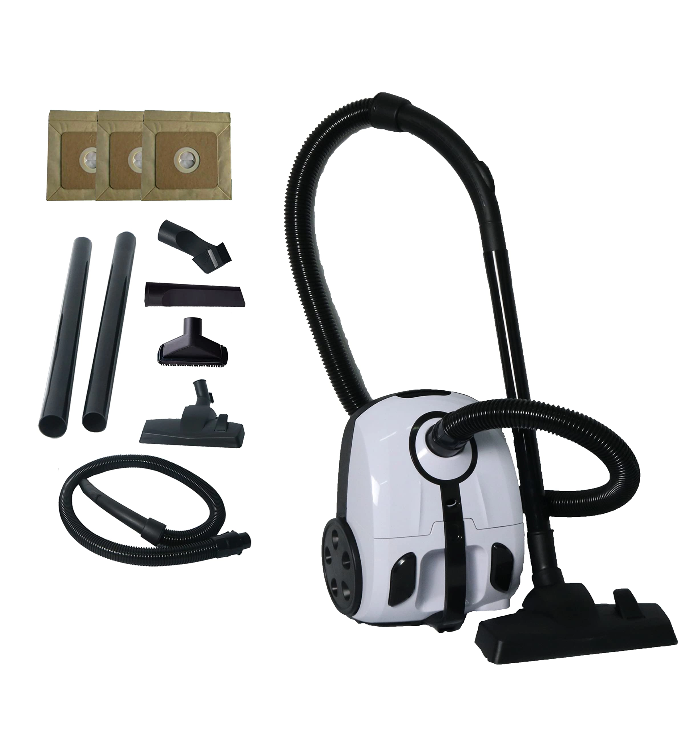 Impecca Bagged Canister Vacuum Cleaner