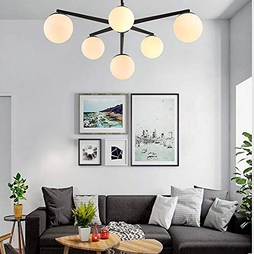 Nordic Magic Bean Ceiling Light - E14 3 heads Milk white cover