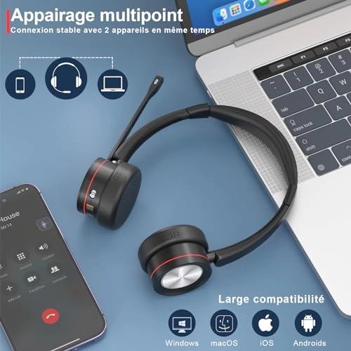 MRD-890DBT Wireless Headset