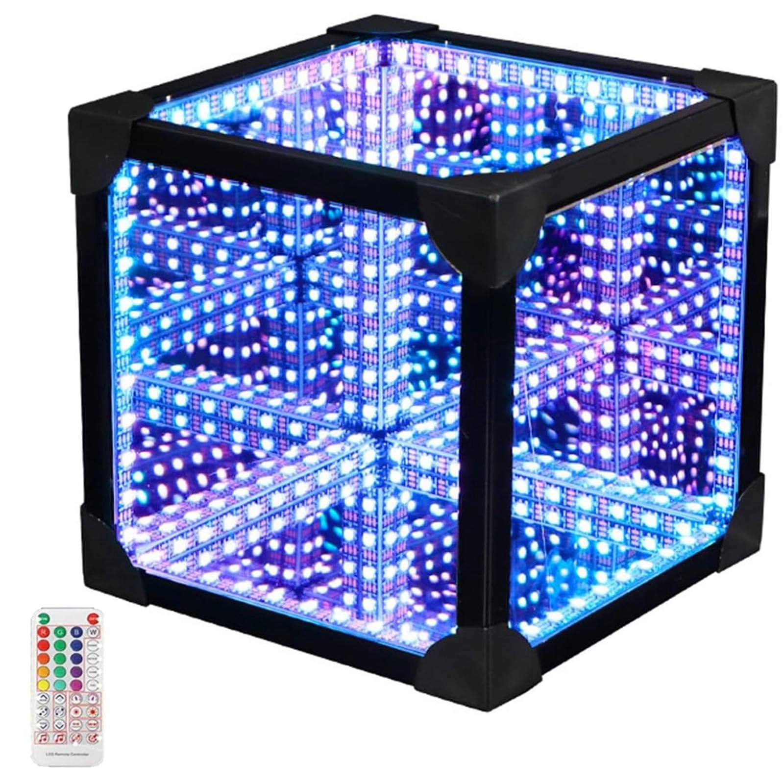 PJRVJFR Infinity Mirror Tunnel Light - One Color