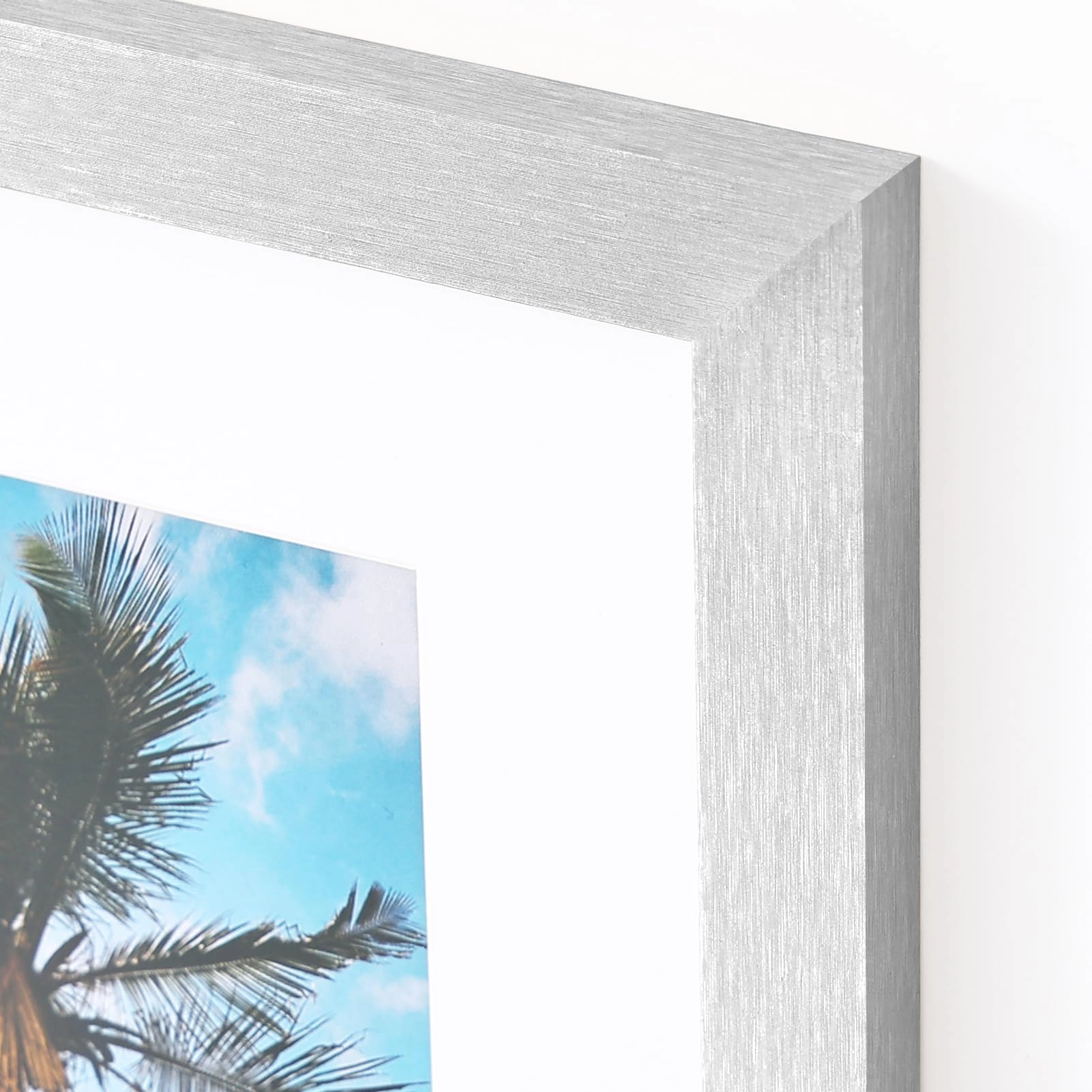 Picture Frames Set - 10 Pack Rustic Grey