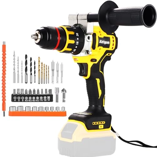 Cordless Hammer Drill - 20 Volts Brushless Motor 33,000 IPM