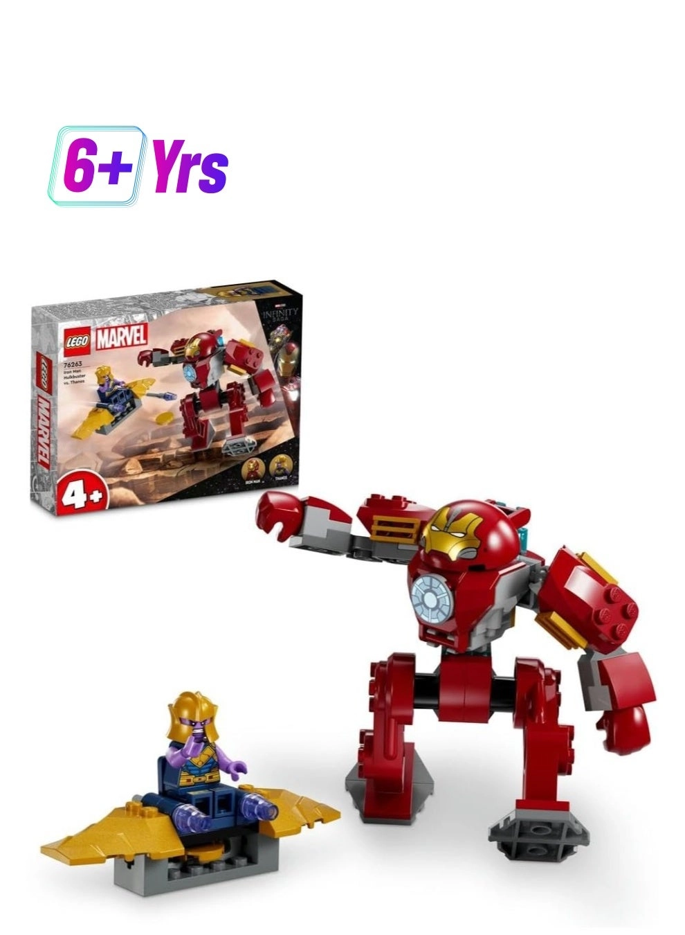 Marvel Iron Man Hulkbuster vs. Thanos