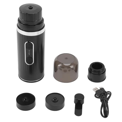 Compact Portable Coffee Machine - 120ml Ground Coffee & Capsules