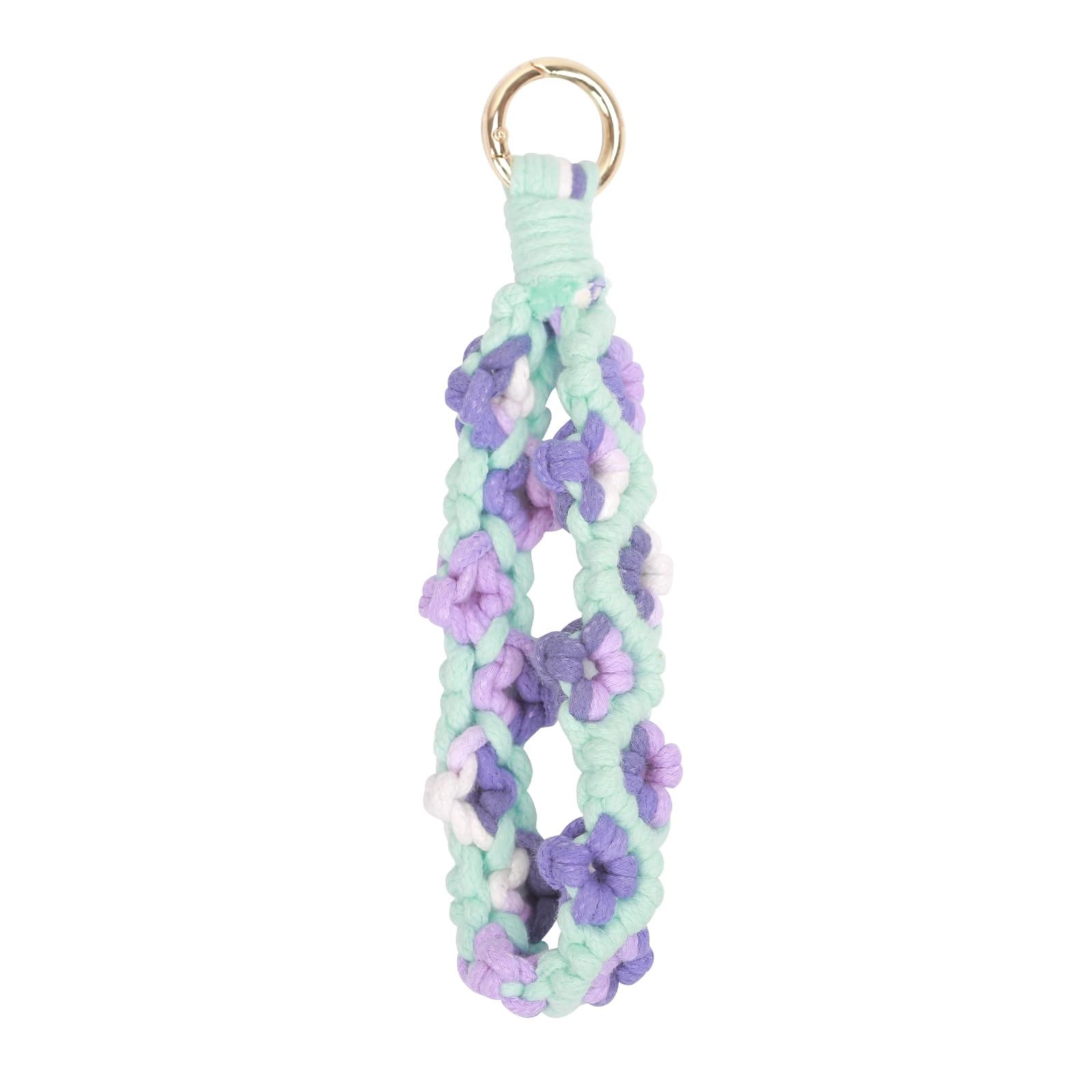Boho Macrame Keychain - Car
