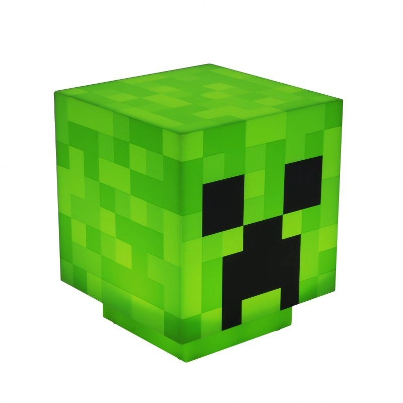 Paladone Minecraft Creeper Icon Light - 2x AAA batteries green