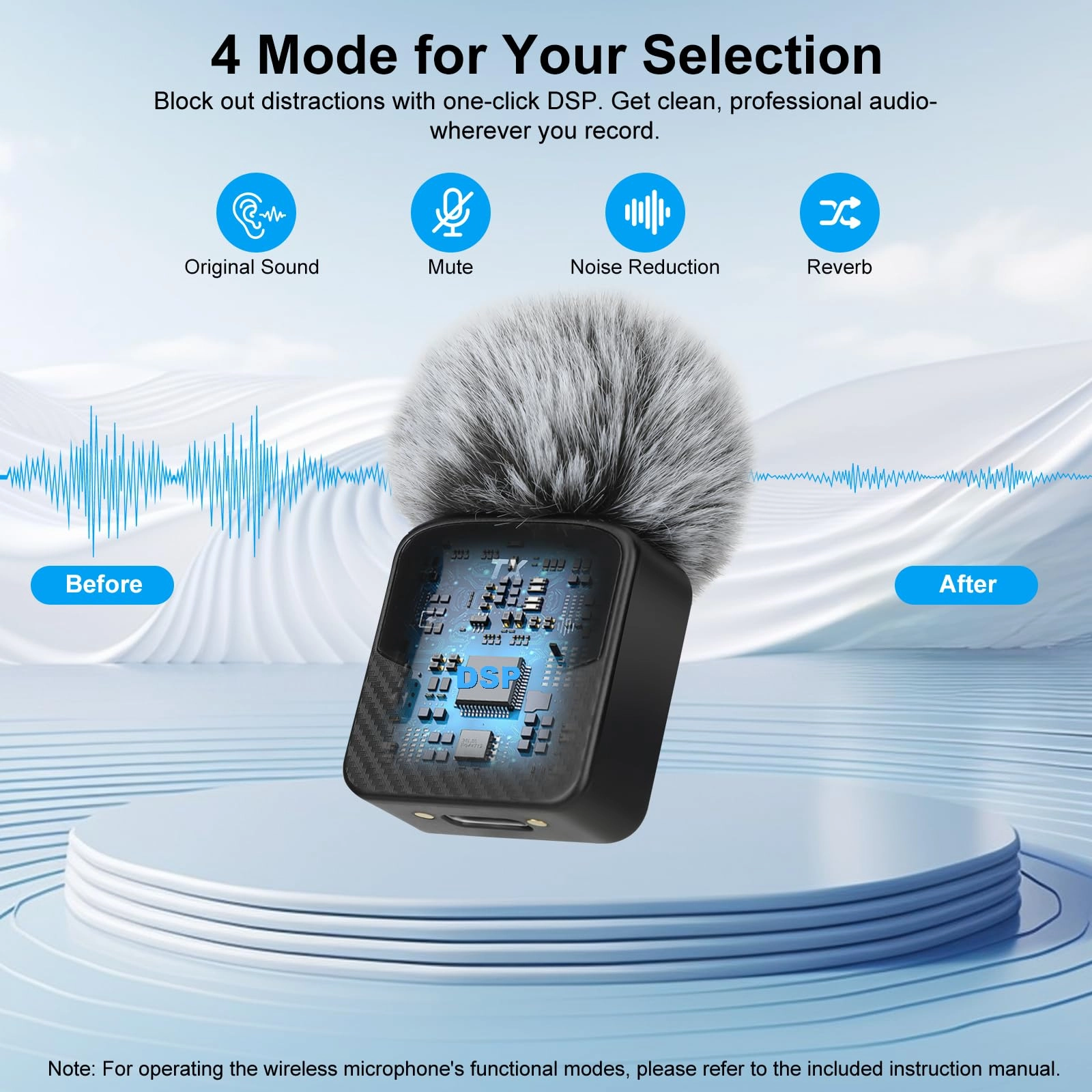 MS9 Lightning+USB Microphone