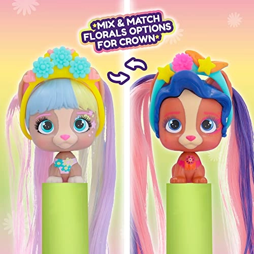 VIP PETS Mini Fans Spring Vibes - Surprise Doll Long Hair 20 cm Ages 3+