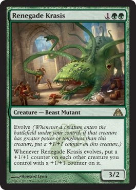 Wizards of the Coast Renegade Krasis - Magic The Gathering Dragon's Maze