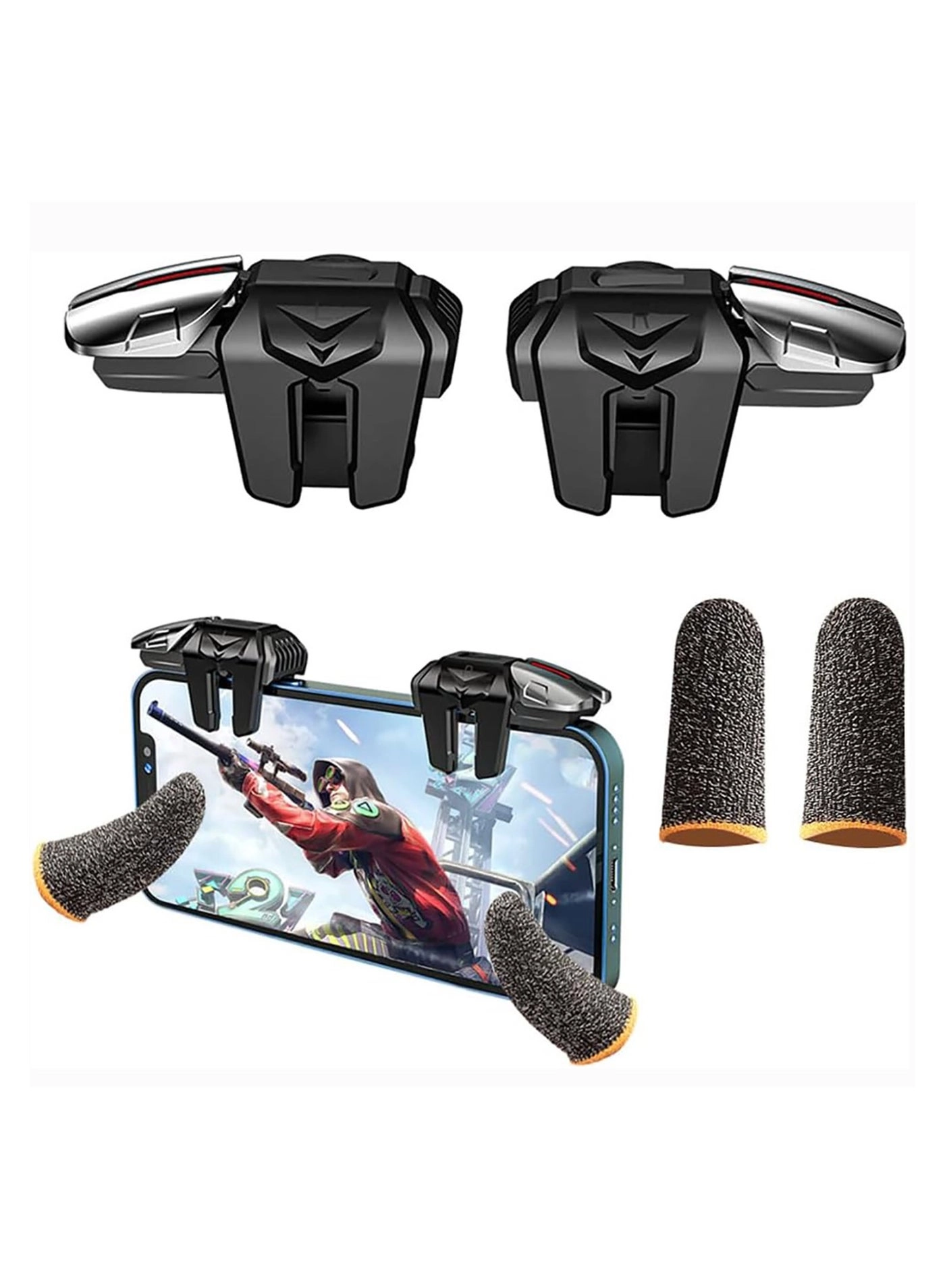 Beauenty Mobile Gaming Triggers - PUBG Mobile Call of Duty Mobile Fortnite Mobile