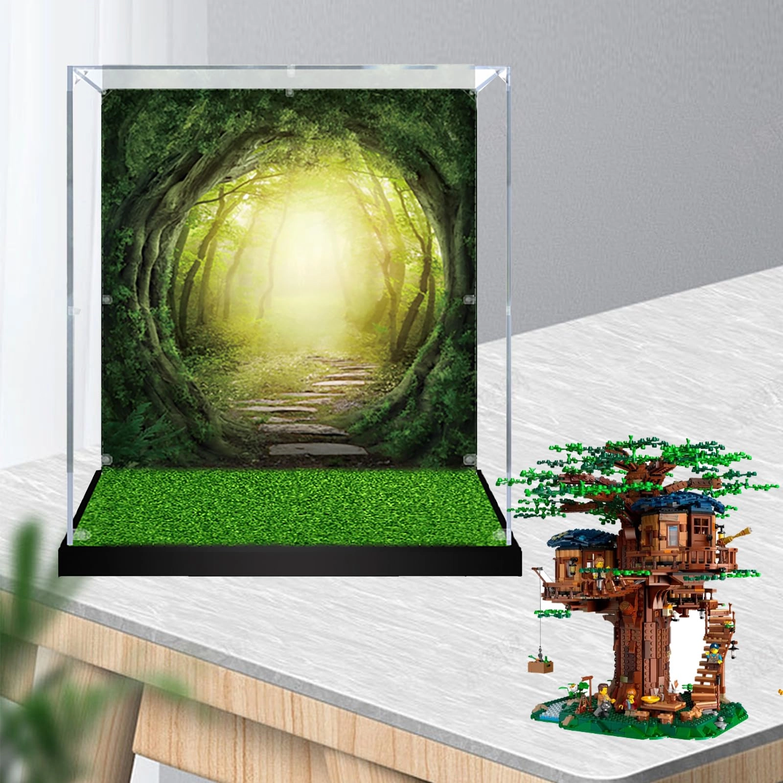 Generisch Acrylic Display Case - for 21318 40 x 40 x 42 cm Dustproof