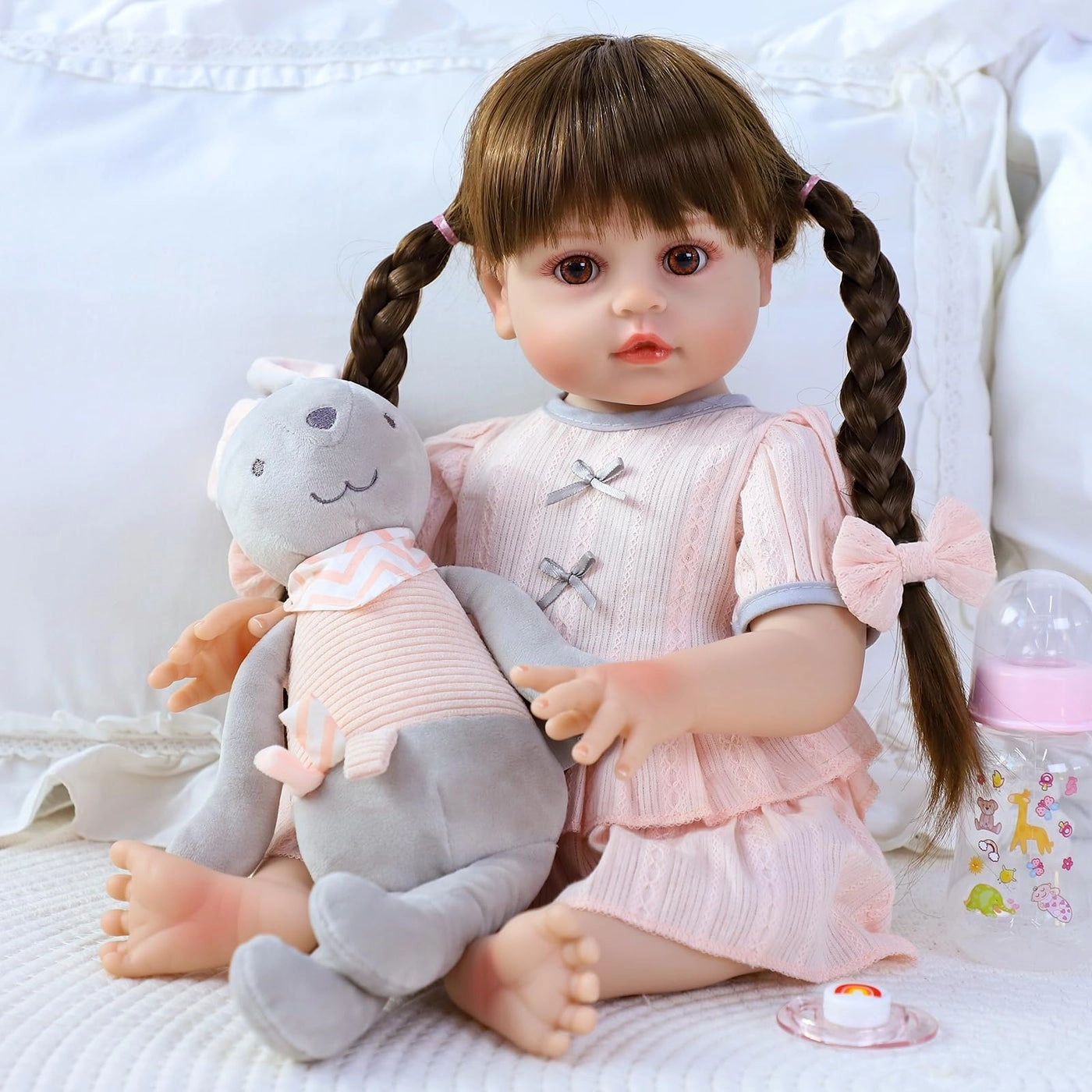 Reborn Baby Doll - 18 Inch Silicone Ages 3+