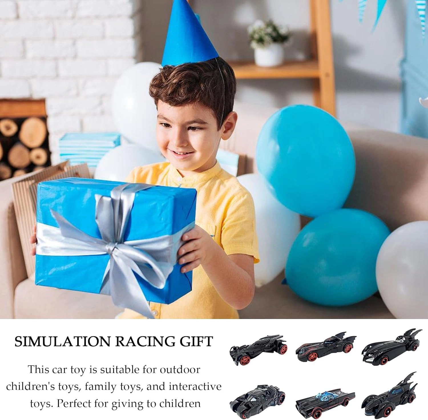 Vintage Car Set - 6 pcs