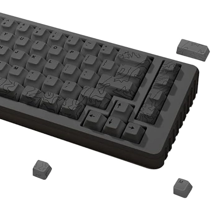 Deskr Topo Canyon - 164 Keycap Set PBT 1.7mm Cherry Profile