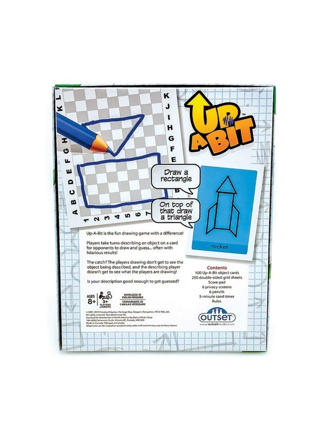 Up a Bit - Ages 8+ 100 Objects Cards, 250 Double Sided Grid Sheets