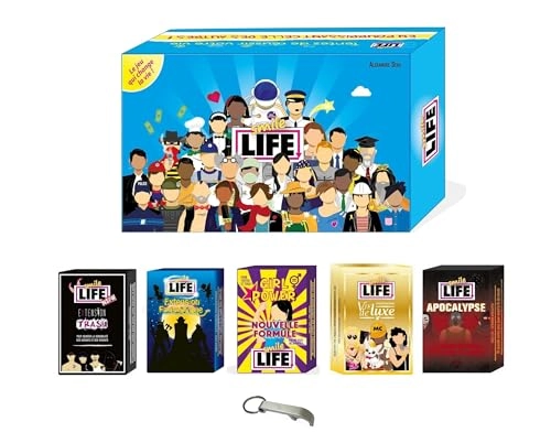 Smile Life - Basic Game + Extensions - French Version + Bottle Opener