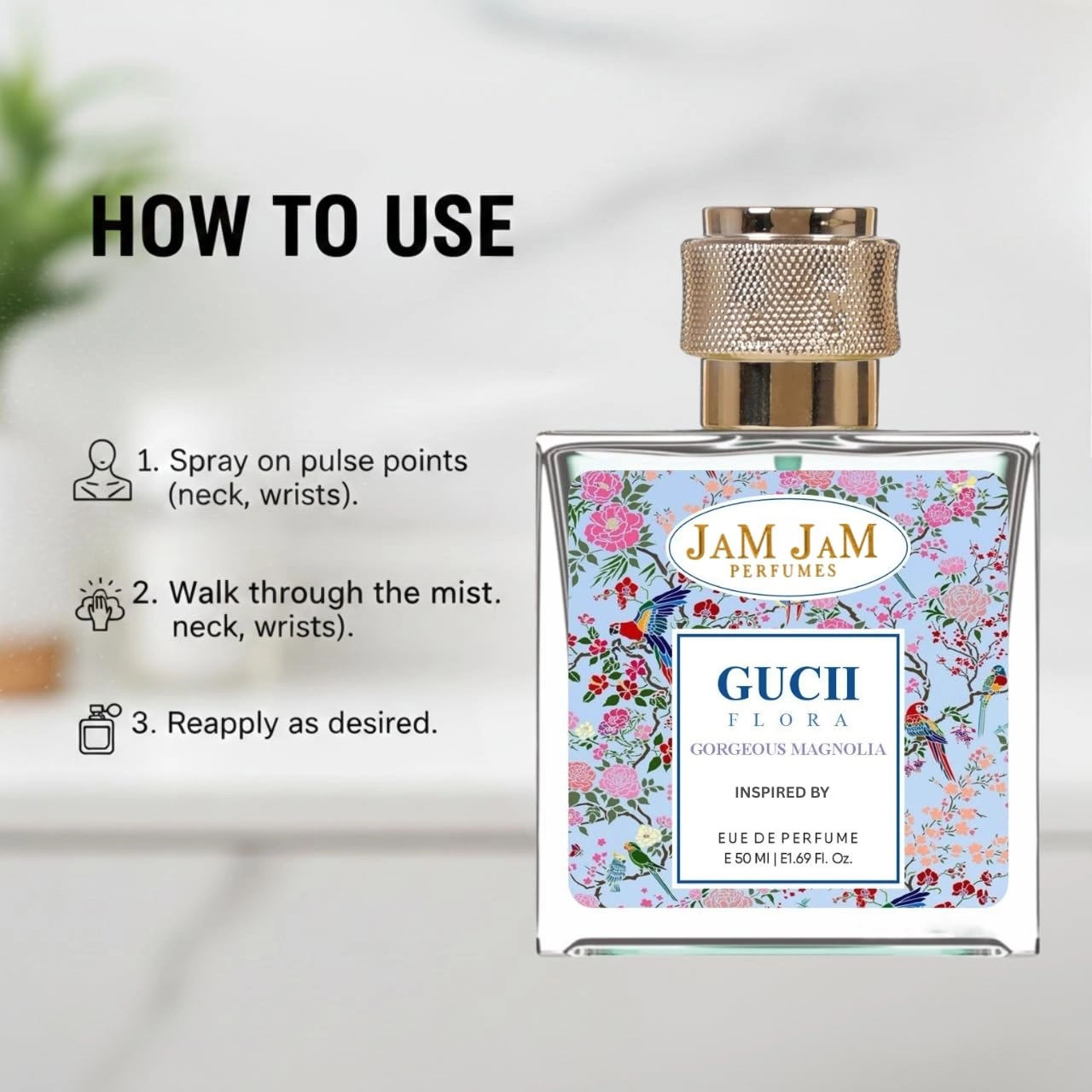 Gucii Flora - Eau de Parfum 50ml