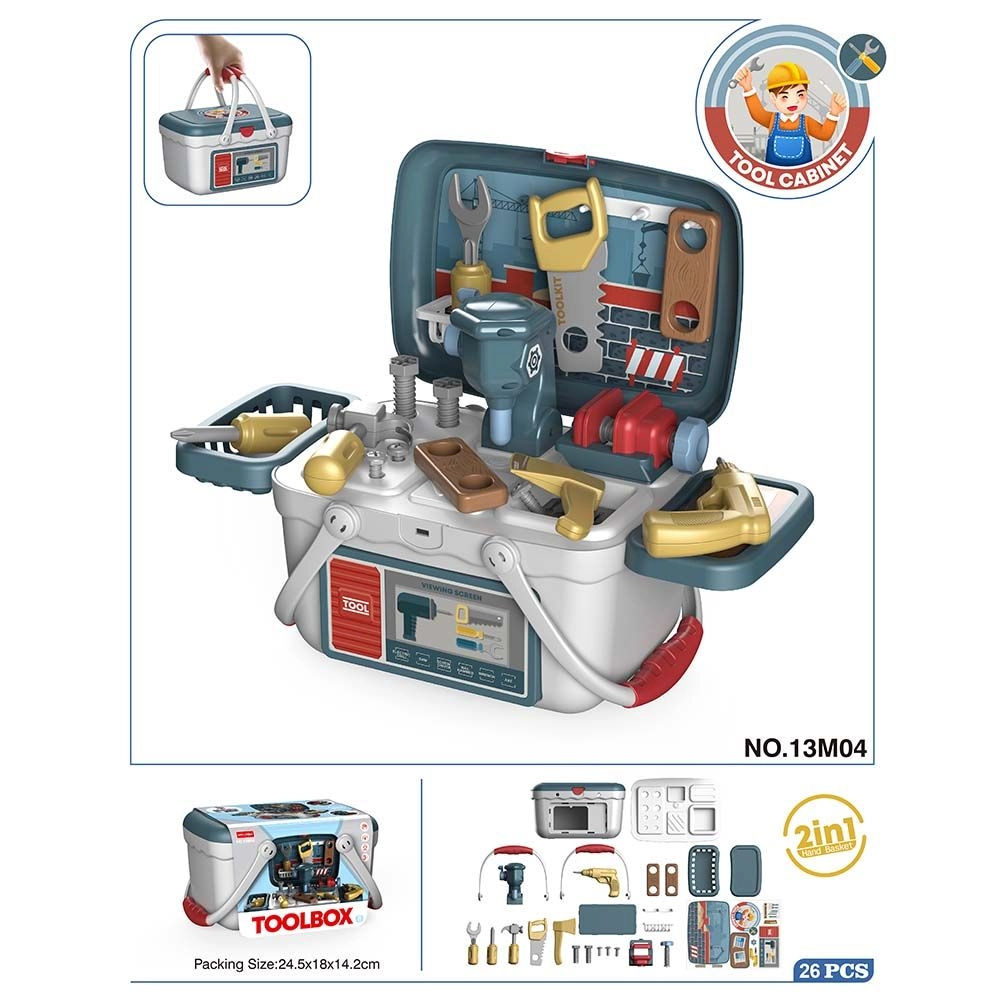 2-in-1 Tool Set - 3 + 26pcs